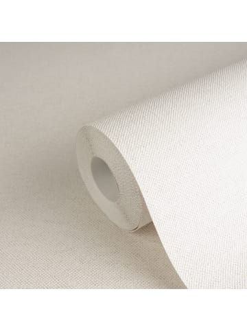 A.S. Création Tapete Nordic Plain in Sandbeige