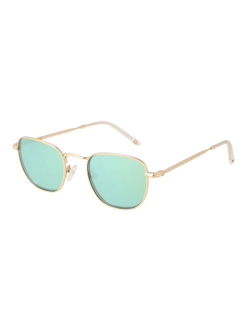 Funky Buddha Unisex Sonnenbrillen Rechteck Gold