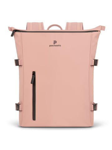 Pactastic Urban Collection Rucksack 45 cm Laptopfach in rose