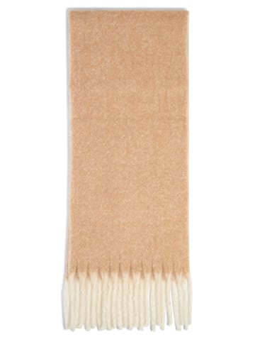Marie Lund Schal in camel ecru - 0048