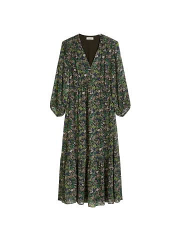 Marc O'Polo Print-Kleid flared in Dark Brown