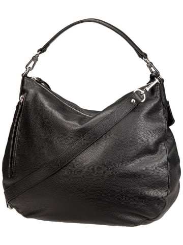 Abro Handtasche Juna Big in Black/Nickel