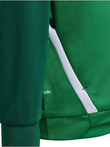 Hummel Kinder Trainingsjacke "Lead 2.0 Track Zip Jacket" in Grün