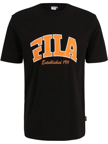 Fila T-Shirt "Lanaken Regular Graphic Tee" in Schwarz