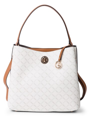 L.Credi Handtasche Filiberta in weiß cognac - 0006