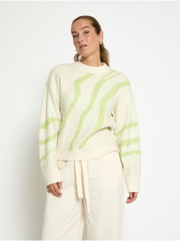DESIRES Pullover in Dark Citron Print