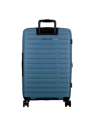 Jump Striper 4 Rollen Trolley 68 cm mit Dehnfalte in blue