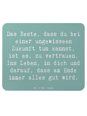 Mr. & Mrs. Panda Mousepad Spruch Neuen Technologien begegnen mit... in Meeresbrise