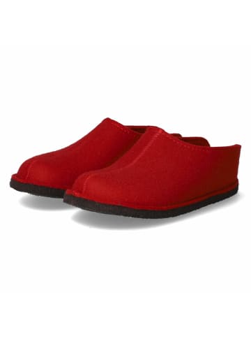 HAFLINGER Pantolette in rot