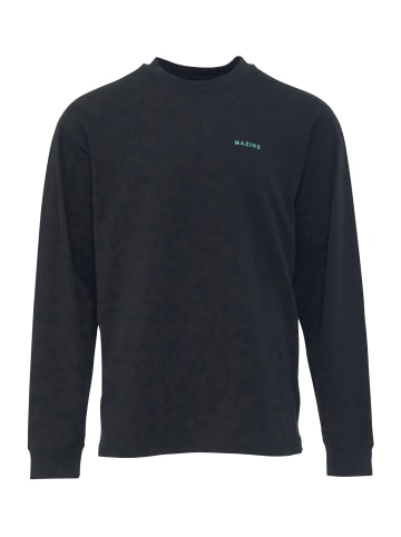 MAZINE Longsleeve Eston in Schwarz