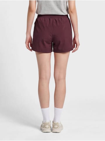 Hummel Verstellbare Taille Kurze Hose Hmlmove Damen in GRAPE WINE