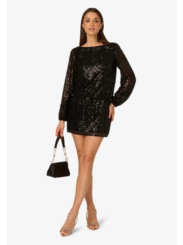 Adrianna Papell Cocktailkleid Sequin Mini Dress in schwarz