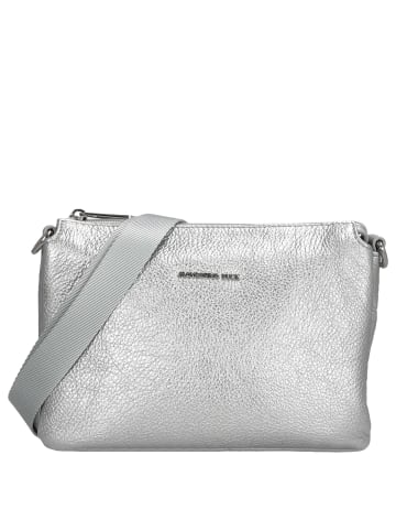 Mandarina Duck Mellow Metal Pochette - Abendtasche 23 cm (silver) in silver