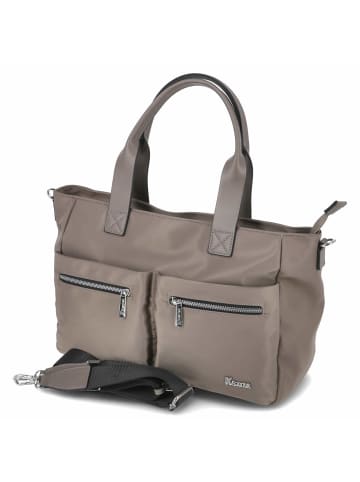 Kaerlek Handtasche in grau