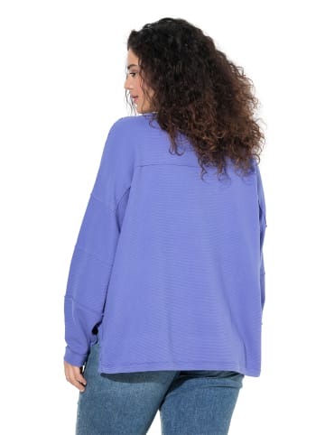 Ulla Popken Sweatshirt in lavendel