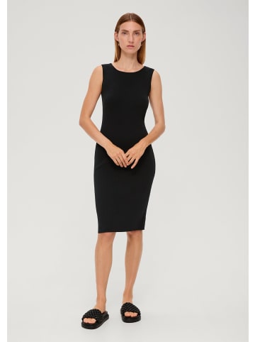 s.Oliver BLACK LABEL Kleid kurz in Schwarz