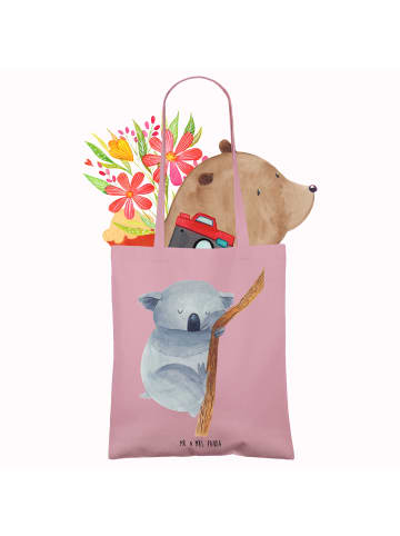 Mr. & Mrs. Panda Shopper Koalabär ohne Spruch in Rosa Pastell
