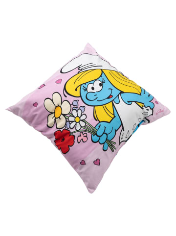 Die Schlümpfe Die Schlümpfe Kissen Schlumpfine Plüsch Zierkissen 40x40 cm in rosa