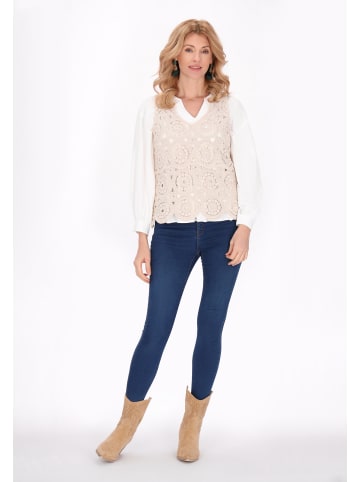 VIRITA Women Top in Cream