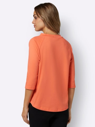 Sieh an! Shirt in mandarine