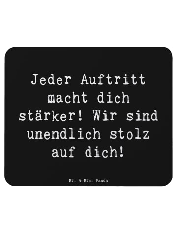 Mr. & Mrs. Panda Mauspad Spruch Vokale musikalische Auftritte me... in Schwarz