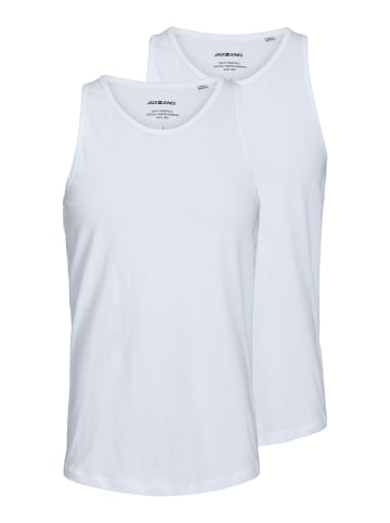 Jack & Jones Unterhemd / Tanktop Jacbasic in Weiß