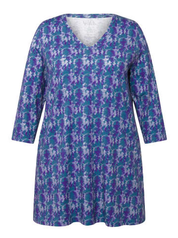 Ulla Popken Longshirt in dunkles saphir