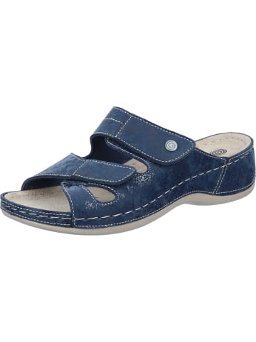 Dr. BRINKMANN Klassische Pantoletten in blau