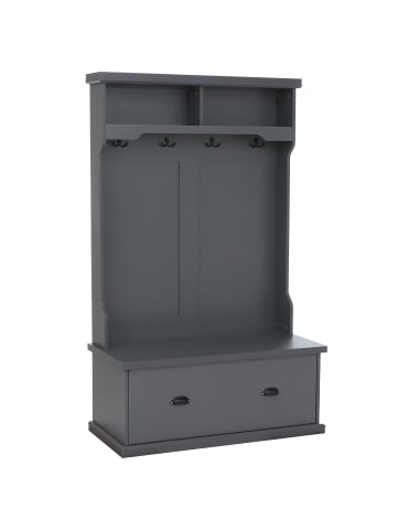 MCW Garderobe P27, Dunkelgrau