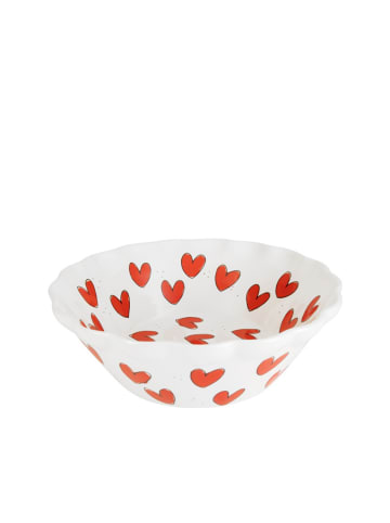 Blond Amsterdam Schale Valentinstag Rote Herzen in Rot - 23,5cm