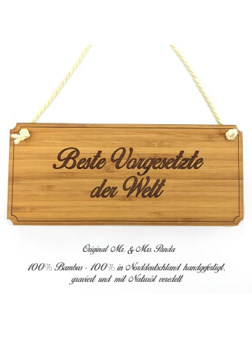 Mr. & Mrs. Panda Schild Vorgesetzte mit Spruch in Keine Angabe