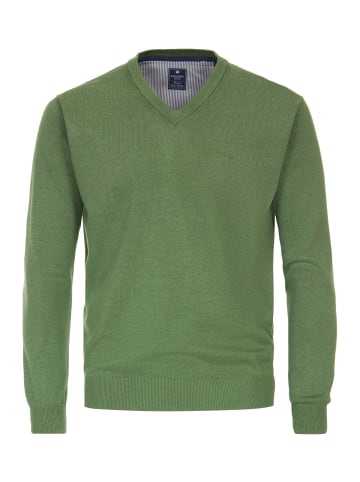 Redmond V-Ausschnitt Pullover in grün