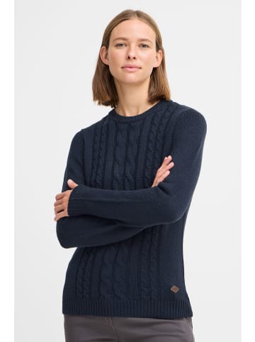 Oxmo Strickpullover OXCARRYONE in Blau