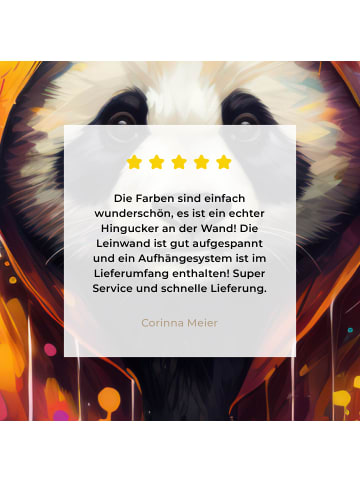 MuchoWow Leinwand bilder Panda (BxH)