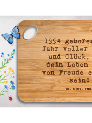 Mr. & Mrs. Panda schneidbrett Spruch 1994 Geburtstag mit Spruch in Braun