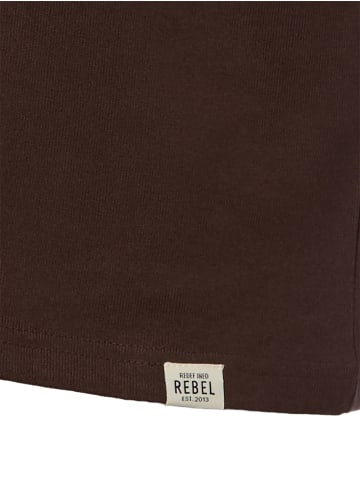 Redefined Rebel T-Shirt RRJohn in kastanie