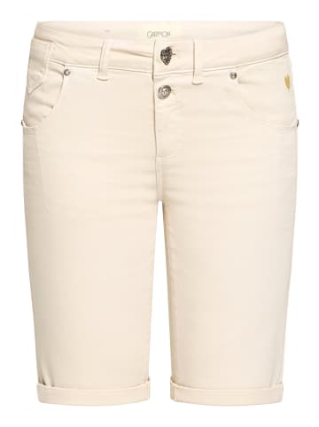 CARTOON Shorts mit Stickerei in beige