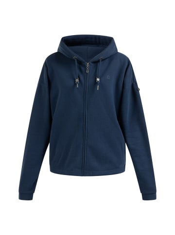 DreiMaster Damen Oversize Sweatjacke in Dunkelmarine