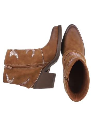 Ital-Design High Heel in Camel