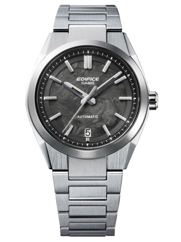 Casio Edifice Herrenuhr Automatik Stahl/Schwarz
