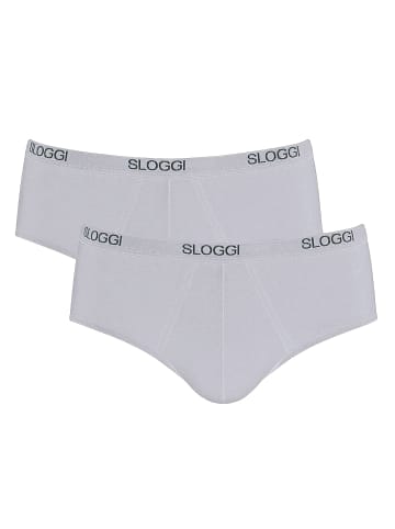 Sloggi Slip 2er Pack in Grau