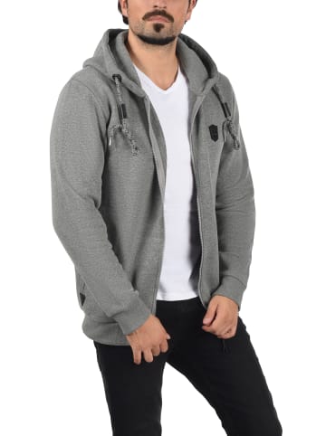 INDICODE Kapuzensweatjacke IDBarnhill 55386MM Sweatjacke mit Kapuze in Grau