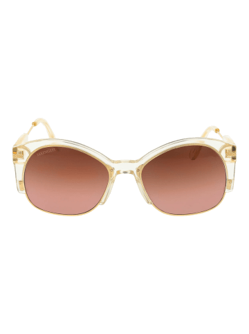 Serengeti Unisex Sonnenbrillen Rund Gold