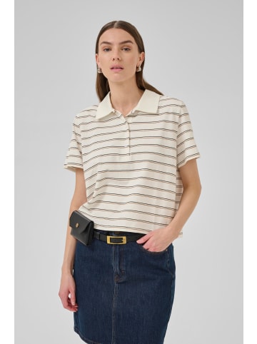 My Essential Wardrobe Poloshirt AnnaMW Loose fit in Snow White Striped