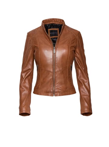 Bugatti Lederjacke BULady-114 in Cognac