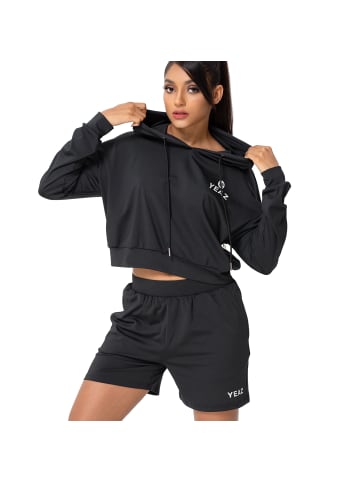 YEAZ MOOD Long Shirt in schwarz