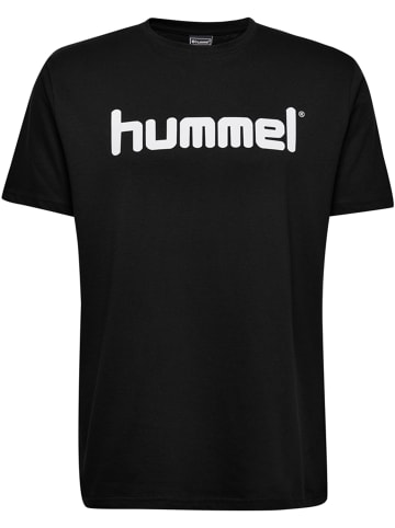 Hummel T-Shirt S/S Hmlgo Cotton Logo T-Shirt S/S in BLACK