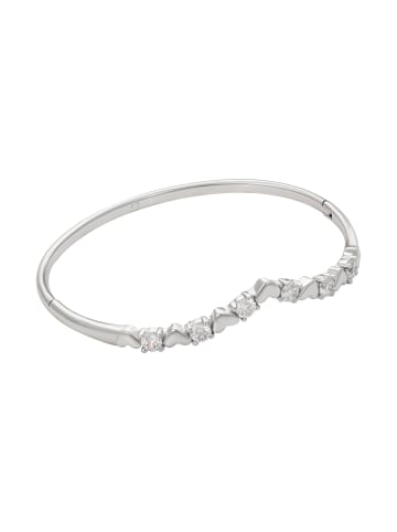 faina Women Huggie Earrings in Silver