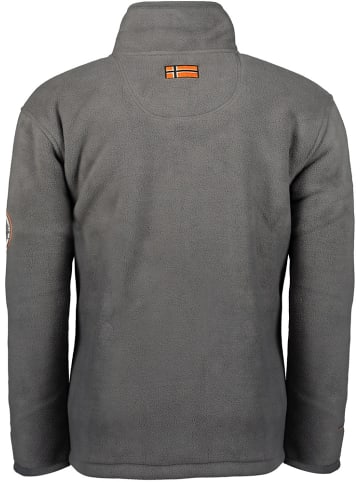 Geographical Norway Fleecejacke/Fleecepullover "Usine Men New Bs 007" in Grau