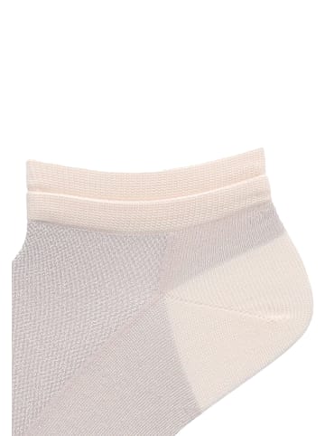 Kunert Sneakersocken Sparkling Essential Glanz in holiday-rose
